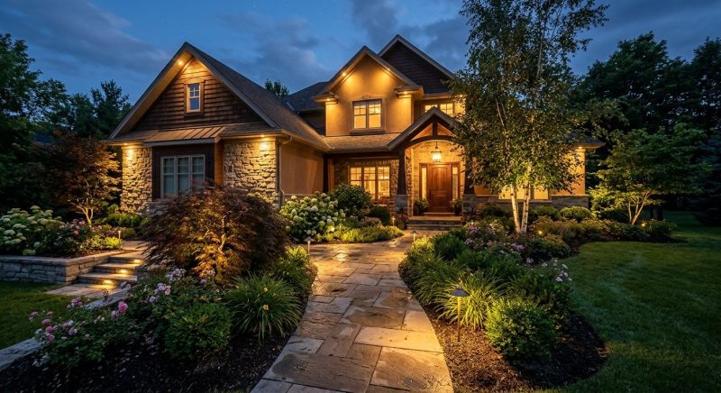 Landscape Lighting Installation in Utah County, UT