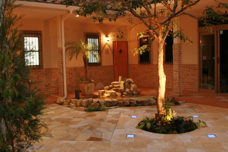 Courtyard Light Installation in Provo, UT
