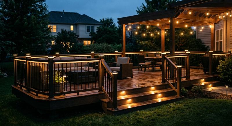 Deck Lights Installation in Littleton, CO