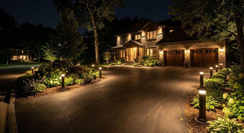 Driveway Lighting Installation in Littleton, CO