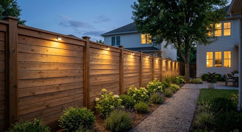 Fence Lighting Installation in Honolulu, HI