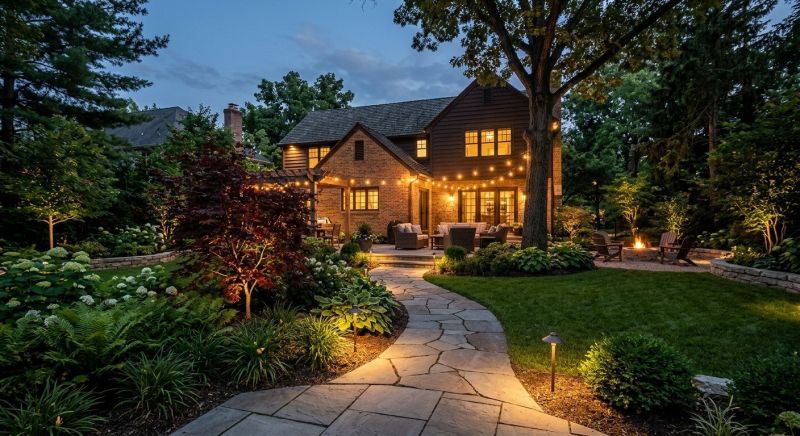 Landscape Lighting Installation in Utah County, UT