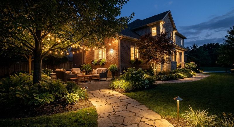 Landscape Lighting Installation in Olathe, KS