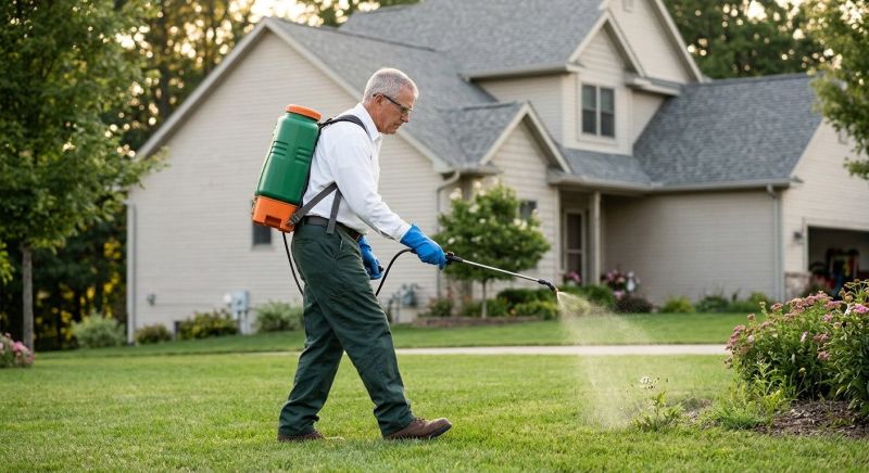 Lawn Herbicide Treatment in Rockwall, TX