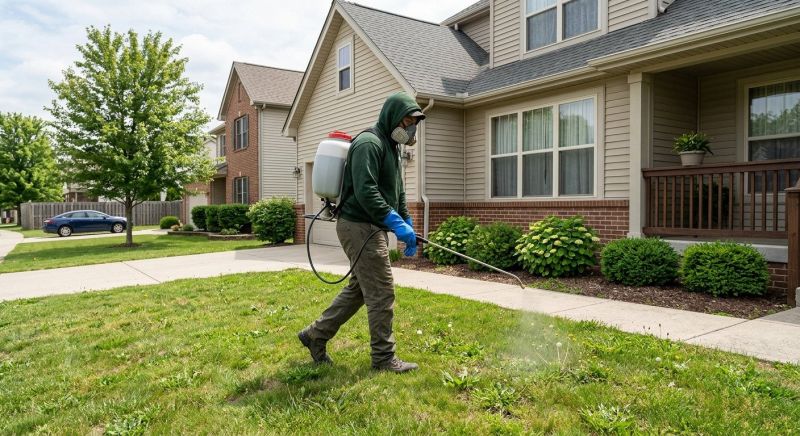 Lawn Weed Spraying in Rockwall, TX