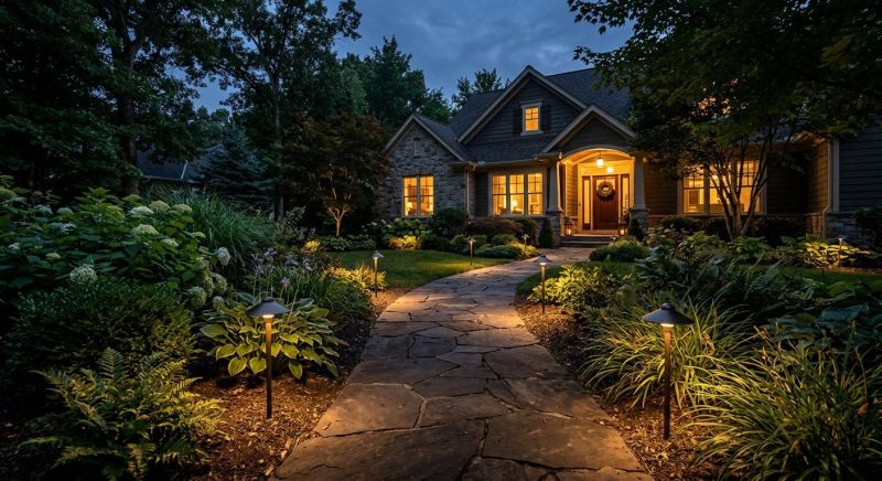 Pathway Lights Installation in Heber City, UT