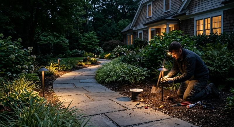 Pathway Lights Installation in Orem, UT