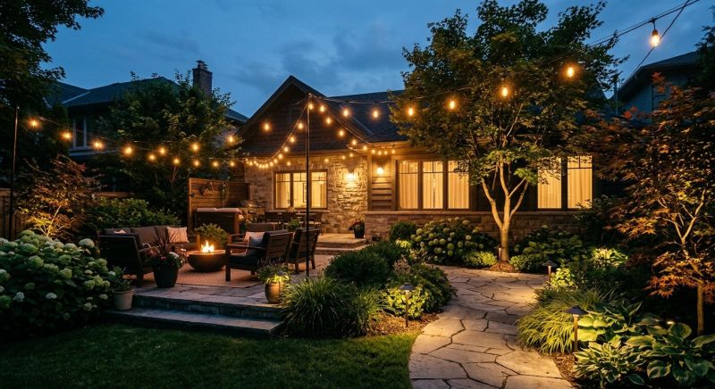 Patio Lights Installation in Utah County, UT