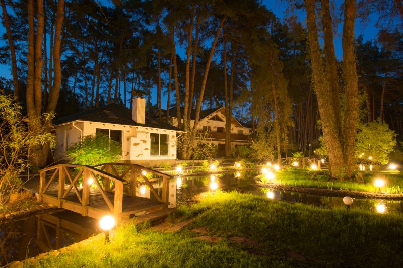 Pond Lighting Installation in Olathe, KS