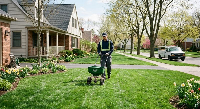 Spring Lawn Treatment in Ventura County, CA